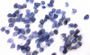 Pierre précieuse Tanzanite bleue naturelle brute non traitée brute de 8 mm de haute qualité certifiée par un tiers pierre de naissance pour la fabrication de bijoux - Product Image 3