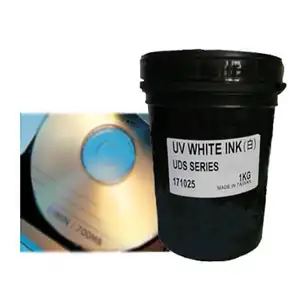 CD Duplication and Printing Machine used White/Black UV Screen Ink Supplier