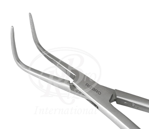 Fórceps dentales equinos de acero inoxidable periodontal de punta fina sin bloqueo Extractor de dientes de caballo reutilizable de 16,5 "Dental veterinario - Product Image 4
