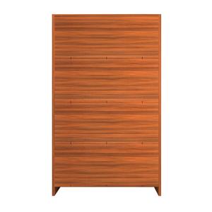Wall Book <b>Shelf</b> And Home Decor Display & Storage Rack Cabinet <b>Unit</b> - Walnut 4 <b>Shelves</b> - Product Image 3