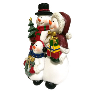 Figura <span class=keywords><strong>de</strong></span> Resina Navideña <span class=keywords><strong>de</strong></span> una Familia <span class=keywords><strong>de</strong></span> Muñecos <span class=keywords><strong>de</strong></span> Nieve <span class=keywords><strong>de</strong></span> 3 Personas - Product Image 3