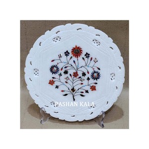 Handmade Marble Designer Plates wholesaler - Product Image 1
