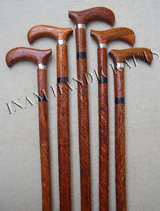 ไม้เดินไม้ที่มีด้ามจับไม้ที่ทำด้วยมือ/ไม้ไม้เท้าที่มีด้ามจับไม้/ไม้เท้าเดินผู้สูงอายุ - Product Image 4