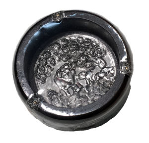 ที่เขี่ยบุหรี่ทำด้วยมือจากไม้สไตล์วินเทจของประเทศไทย5นิ้วไม่ซ้ำใครสไตล์วินเทจ - Product Image 2