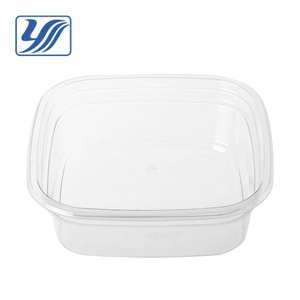 12oz Rectangular PET Plastic Deli Container para almacenamiento de alimentos - Product Image 2