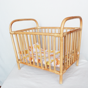 Cunas de Mimbre al por Mayor, Muebles de Juguete para Muñecas, para Bebés y Niños - Product Image 2