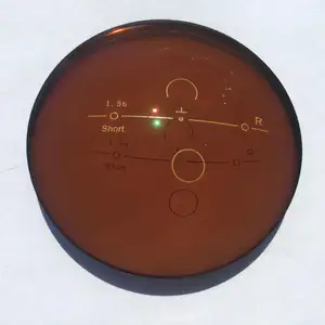 1.56 एच एम सी बाइफोकल Photochromic ग्रे ब्राउन पीबीएक्स PGX प्रगतिशील लेंस