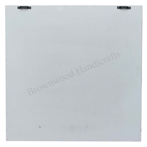 ไม้มะม่วงงานแกะสลักด้วยมือศิลปะผนังโบราณแผ่นไม้สีขาวไหม้สำหรับตกแต่งห้องและสำนักงาน - Product Image 3