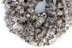 หินอัญมณีควอทซ์แบบเจาะรูแบบไม่ผ่านการบำบัด1ชิ้นลูกปัดหินธรรมชาติ - Product Image 4