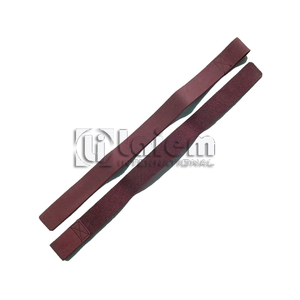 Accessoires d'équipement de fitness Sangles de levage en cuir et gants de gymnastique pour l'haltérophilie et les entraînements de gymnastique - Product Image 1