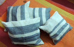 ปลอกหมอนอิงวาฟเฟิลผ้าลินิน100% วินเทจพิมพ์ลายปลอกหมอนสำหรับโรงแรมบ้านแบบพกพาผ้าทอคริสต์มาส - Product Image 3