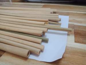 Pailles en bambou écologiques naturelles organiques en vrac de Offres Spéciales/paille à boire en bambou du Vietnam - Product Image 5