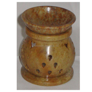 <b>Aroma</b> Fragrance Oil <b>Diffuser</b> Burner Indian Soapstone Home Decoration - Product Image 1