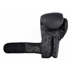 Guantes ถุงมือฝึกซ้อมมวย,ถุงมือหนังสีดำพิมพ์โลโก้ได้ตามต้องการ - Product Image 5
