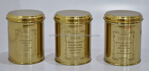 Juego de Recipientes Cuadrados de Metal Estilo Ins, Hechos a Mano, Ecológicos, Color Oro Rosa, para Té, Café y Azúcar, Marca IHA - Product Image 4