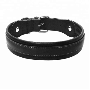 Collier et laisse en cuir véritable de chien, qualité supérieure, vente en gros, 100% - Product Image 5