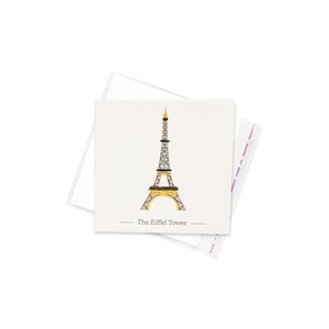 Carte de Quilling Tour Eiffel 3D faite à la main Carte de voeux en papier de haute qualité pour souvenir ou cadeau - Product Image 4