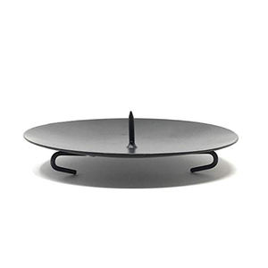 Porte-bougie conique, en fer métallique, 1 pièce - Product Image 1