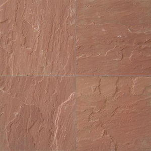 แผ่นปูหินทรายสีแดง GRA กระเบื้องปูพื้นกลางแจ้งสำหรับทางเดินในสวนทางเดินภายนอกอาคารต่ำรับประกัน5ปี - Product Image 1