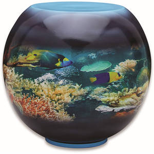 Fishbowl-urna de cremación para adultos, urna conmemorativa, contenedor, bote, imagen, urnas, estilo americano/europeo - Product Image 1