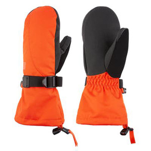 Gants de Ski unisexes, en cuir véritable, imperméable, 4 pièces - Product Image 2