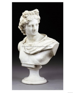 Greco <span class=keywords><strong>Apollo</strong></span> busto <span class=keywords><strong>statua</strong></span> di pietra DSF-CD07 - Product Image 1