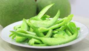 Écorces de pomelo séchées/ Écorces de fruit vert/ Coquille de pomelo/ Sans sucre - Product Image 4