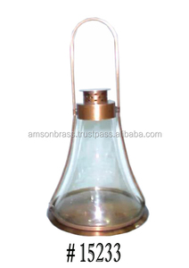 โคมไฟแก้วสไตล์อินเดียแบบดั้งเดิมโคมไฟตกแต่งงานแต่งงานโคมไฟชาเชิงเทียน - Product Image 2