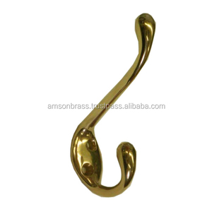 Unique Style Metal Brass Nickel Plated Cloth <b>Hook</b> <b>for</b> Hotel Room Silver Metal <b>Wall</b> Mounted Coat <b>Hook</b> Handmade - Product Image 2