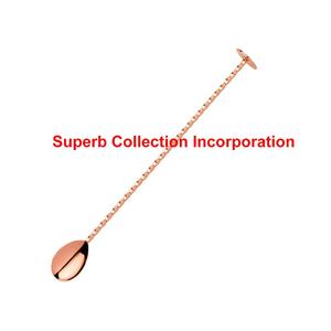 Rose Gold Bar Spoon Handmade Stainless Steel - Product Image 2