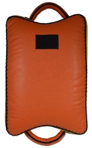 Best Quality Custom Made Logo Design Muay Thai <b>Pad</b> Kick Shield MMA Kickboxing Training Arm <b>Pad</b> Strike Boxing PU Leather - Product Image 4