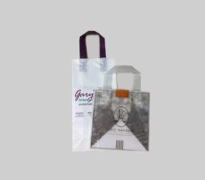 solf loop handle plastic bags made in Vietnam - Product Image 3