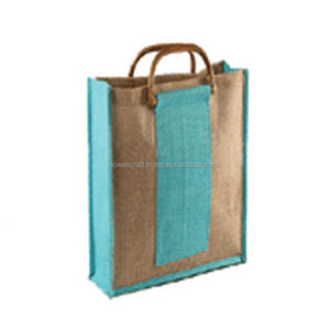 LOWELLCRAFT JUTE Medium Handled Shopping Tote <b>Bag</b> - Product Image 2