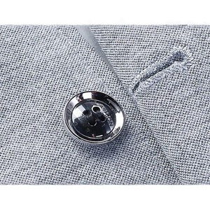 BSCI 2019 nuevo diseño moderno slim Mandarin Collar de los hombres trajes personalizados - Product Image 4