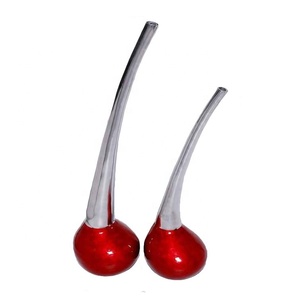 Modern Aluminium Flower <b>Vases</b> for Restaurant Tableware Decoration Elegant Wedding Party Table Top Decorative Accessories - Product Image 1