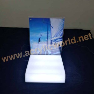 Présentoir personnalisé de comptoir de produits cosmétiques de maquillage acrylique d'usine OEM Chine avec lumières led - Product Image 4