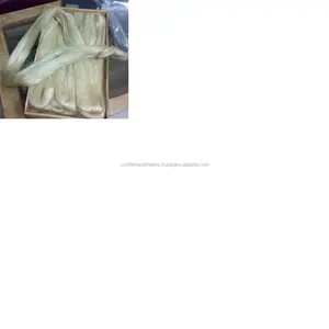 Fibres de sisal naturelles en 1 ml, adaptées aux ateliers créatifs, magasins de fils et de fibres et pour tricots et tisseurs - Product Image 1