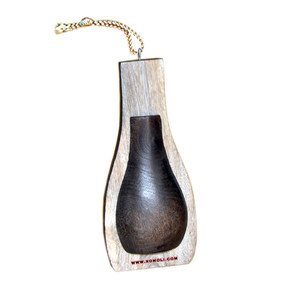 Ange ornements de noël en bois pour peindre la décoration - Product Image 4