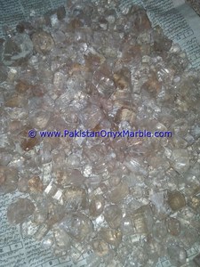 โทปาซดิบ เกรดเจียระไน คริสตัลธรรมชาติ สีขาวใส - Product Image 5