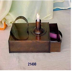 Antique Iron <b>Sheet</b> Votive Candle Holder for Home Decoration - Product Image 1