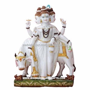 Estatua de mármol del Señor Dattatreya - Product Image 1