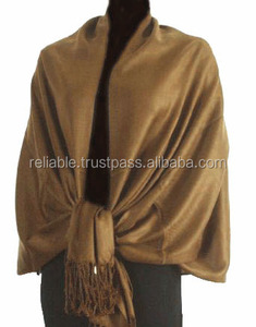 High Quality 100% Viscose Long Pashmina <b>Shawl</b> Soft <b>Wrap</b> for Women Adults Casual or Party Wear New Spring Colors - Product Image 6