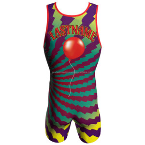 Uniformes profesionales de levantamiento de pesas para hombre, camisetas de lucha libre, diseños personalizados, ropa deportiva - Product Image 2