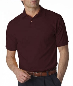 Polo de Golf con logotipo personalizado para hombre y mujer, Camiseta 100% de algodón, camisetas lisas de manga corta Unisex, color blanco - Product Image 1