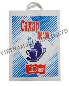 Sac de riz HOAHA 25 kg en PP tissé, résistant à l'humidité, 51 cm x 90 cm, blanc, fournisseur vietnamien - Product Image 5