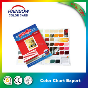 Impresión plegable personalizada, pintura de Color, catálogo, buena calidad, carta de Color de papel artístico para publicidad - Product Image 2