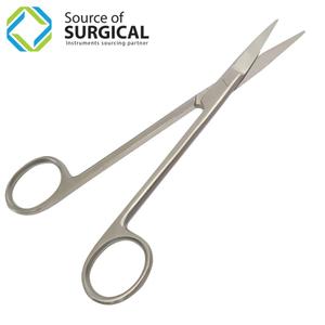 Ciseaux à pansements médicaux en acier inoxydable STR certifiés CE Classe I 145 mm, ciseaux chirurgicaux pour premiers secours et tissus - Product Image 3