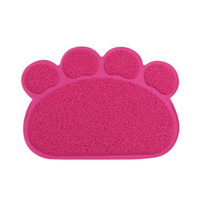 แผ่นปูรองเล่นสำหรับสัตว์เลี้ยง PVC กันลื่น,แผ่นปูรองกันลื่นลายกรงเล็บแมวพิษสำหรับให้อาหารแมวลูกสุนัข - Product Image 5