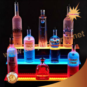 Étagère à vin en acrylique led, pièces, présentoir à bouteilles de vin, éclairage - Product Image 3