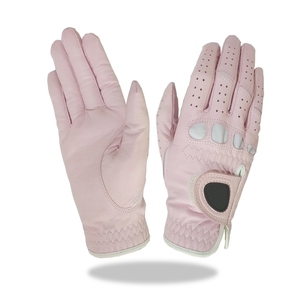 ถุงมือกอล์ฟหนัง Cabretta สีเขียวอ่อนพรีเมียมของบริษัท BR Corporation GGFL อินโดนีเซีย พร้อมโลโก้แบบกำหนดเอง คุณภาพสูง - Product Image 2